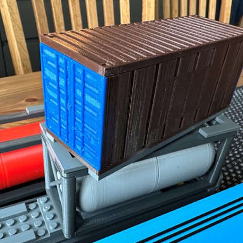 Konteyner Dekor 3D Baskı