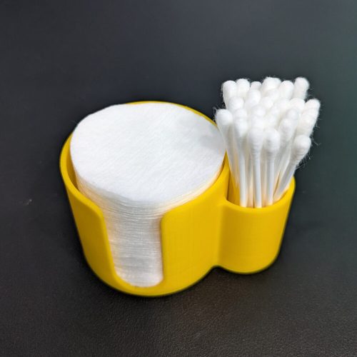 Pamuklu çubuklar ve diskler için stand