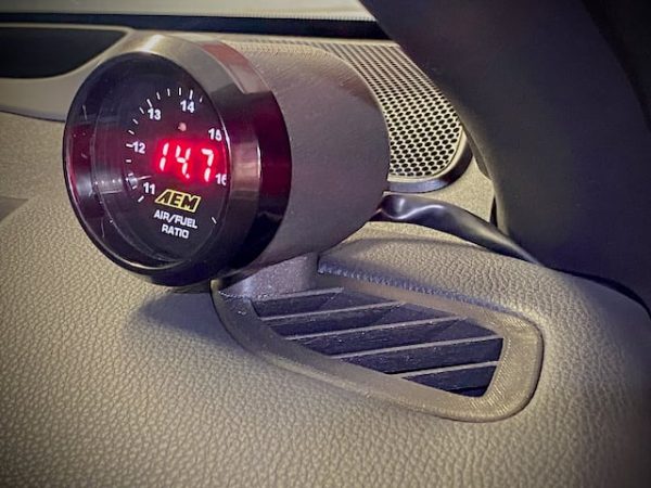 Toyota GR Yaris Havalandırma Podu Gösterge tutma plastiği ABS Baskı 00046 - Görsel 2
