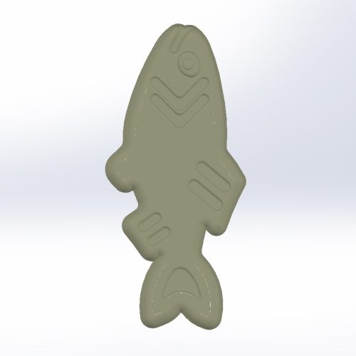 Balık Alüminyum Şeker Kalıbı – 30 Gram