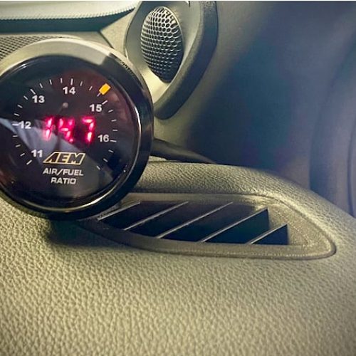 Toyota GR Yaris Havalandırma Podu Gösterge tutma plastiği ABS Baskı 00046